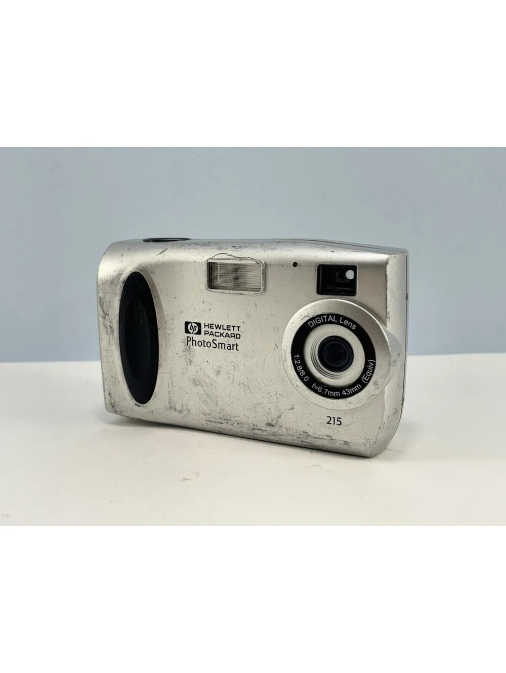Vintage Hewlett Packard PhotoSmart HP215 Digital Camera Fair Cond. Needs CF Card